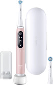 Oral-B iO Series 6N Hellrosa + zusätzliche iO Sanfte Reinigung Aufsteckbürste Smart-Home-Geschenk