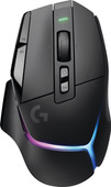 Logitech G502 X Plus Lightspeed Kabellose Gaming-Maus Schwarz Kabellose ergonomische Maus