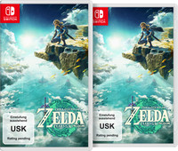 The Legend of Zelda Tears of The Kingdom Nintendo Switch Doppelpack