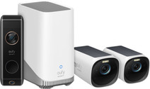 eufyCam 3 Doppelpack + Video Doorbell Dual 2 Pro Coolblue-Favorit Überwachungskamera