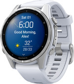 Garmin Fenix 8 Silber/Weiß 43 mm Smartwatch für iPhone