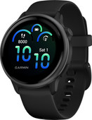 Garmin Vivoactive 6 Music Schwarz Smartwatch für iPhone