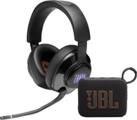 JBL Quantum 400 Schwarz + JBL Go 4 Schwarz