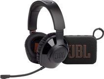 JBL Quantum 350 Wireless + JBL Go 4 Schwarz