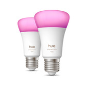 Philips Hue A67 White and Color E27 1100 lumens 2-pack Philips HUE separate smart light