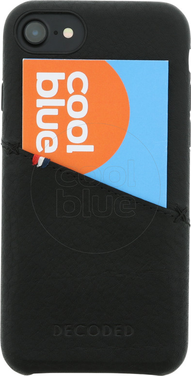 Decoded Apple iPhone SE 2 8/7/6/6s Back Cover Leather Black is no longer available