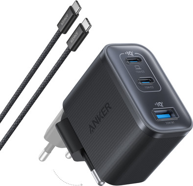 Anker Nano Ladegerät mit 3 USB-Anschlüssen 70 W Schwarz ist nicht mehr verfügbar