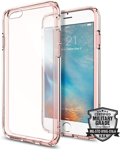 Spigen Ultra Hybrid Apple iPhone 6 / 6s Roségold / Transparent ist nicht mehr verfügbar