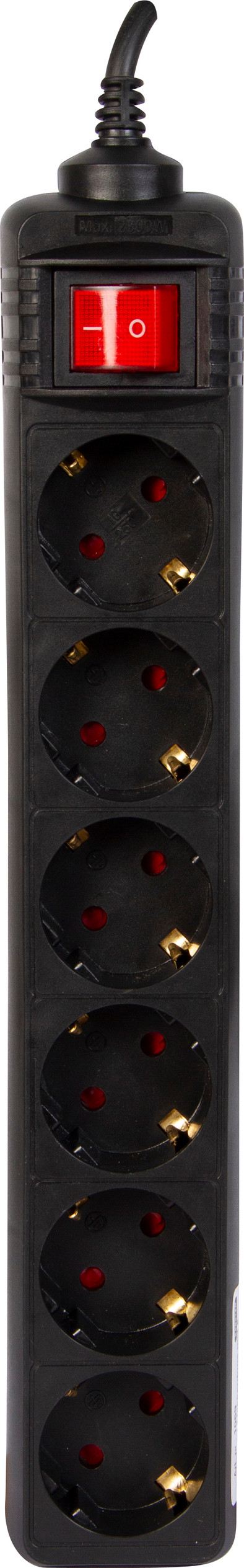 Veripart Power Strip 6-way 5m Black is no longer available