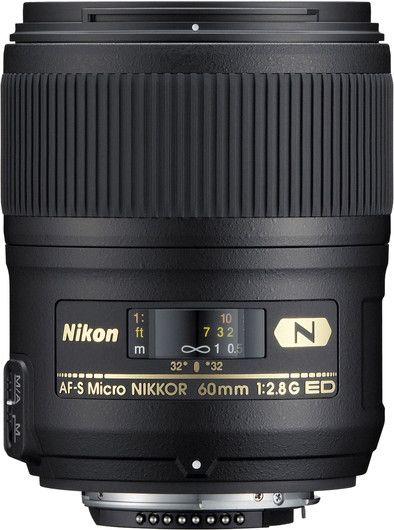 Nikon AF-S 60mm f/2.8G ED Micro | Coolblue | Camera lenses