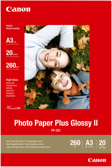 Canon PP-201 Glossy Plus Photo Paper 20 Sheets A3 is no longer available