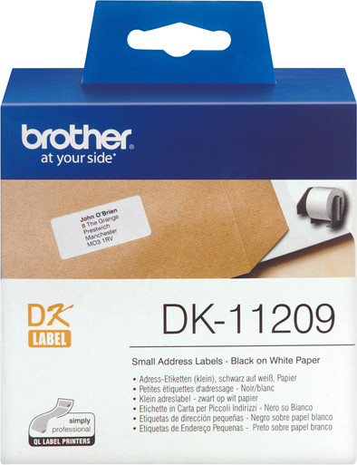 Brother DK-11209 Etiketten (29 x 62 mm) 1 Rolle ist nicht mehr verfügbar