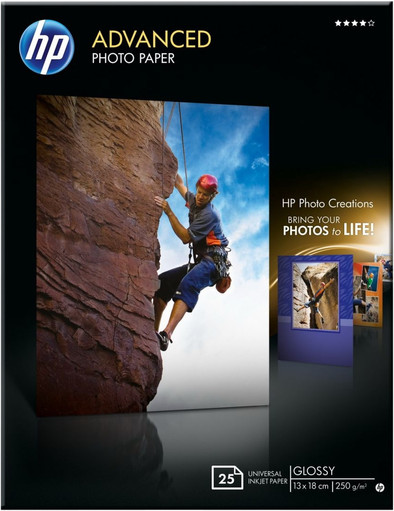 HP Advanced Glossy Fotopapier 25 Bögen (13 x 18) ist nicht mehr verfügbar