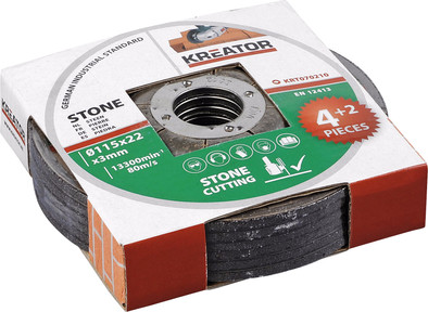 Kreator Schleifscheibe Stein 115 mm 6 Stück ist nicht mehr verfügbar