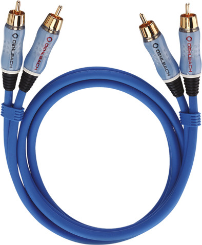 Oehlbach BEAT! Stereo Cinch-Kabel 1 Meter Blau ist nicht mehr verfügbar