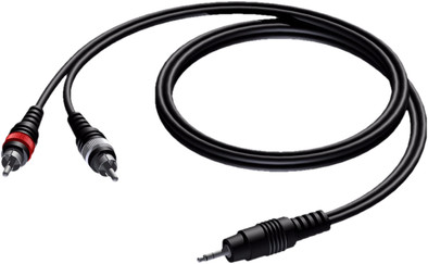 Procab CAB711 2x RCA Male - 3.5mm Mini Jack Male 1.5 Meters is no longer available