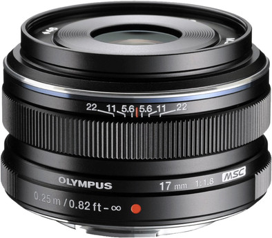 Olympus M.Zuiko Digital ED 17mm f/1.8 Schwarz ist nicht mehr verfügbar