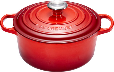 Le Creuset Signature Runder Bräter 26 cm Kirschrot ist nicht mehr verfügbar