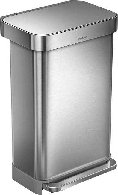 Simplehuman Rectangular Liner Pocket 45L Stainless Steel is no longer available