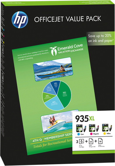 HP 935XL Value Pack is no longer available