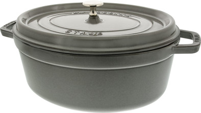 Staub Ovaler Bräter 31 cm Graphitgrau ist nicht mehr verfügbar