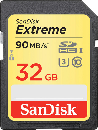 Sandisk SDHC Extreme 32GB 90MB/s Class 10 is no longer available