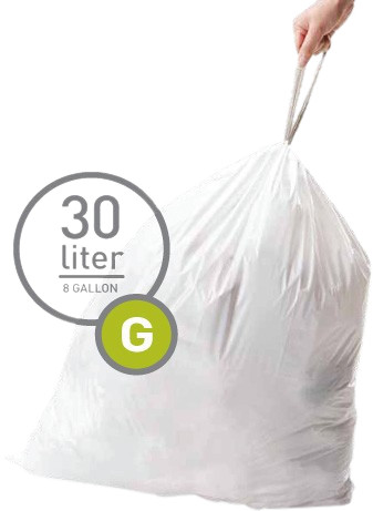 Simplehuman Müllsäcke Code G - 30 Liter (60 Stück) ist nicht mehr verfügbar