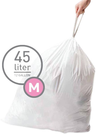 Simplehuman Trash Bags Code M - 45L (60 units) is no longer available