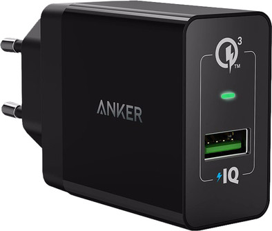 Anker PowerPort+1 Ladegerät ohne Kabel 18 W Quick Charge 3.0 in Schwarz ist nicht mehr verfügbar