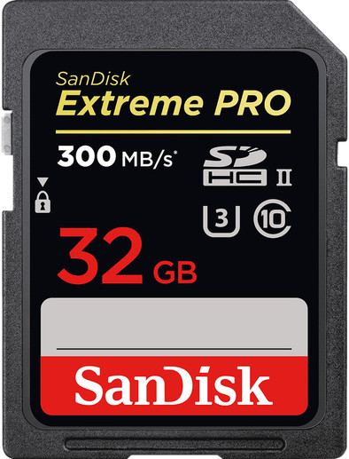 SanDsk Extreme Pro SDHC UHS-II Memory Card 300 MB/s 32 GB ist nicht mehr verfügbar