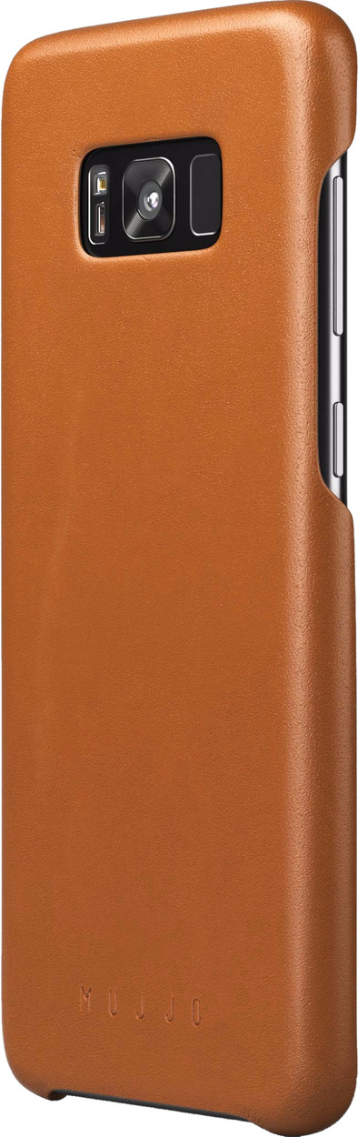 Mujjo Ledertasche Samsung Galaxy S8 Plus Rückseite Braun ist nicht mehr verfügbar