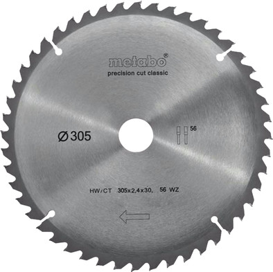 Metabo Saw blade Precision Cut 305x30x2.4mm 56T is no longer available