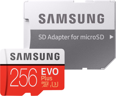 Samsung MicroSDXC EVO+, 256 GB, 100 MB/s, CL10 + SD-Adapter ist nicht mehr verfügbar