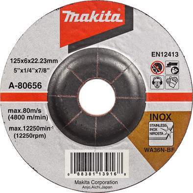Makita Grinding Disc Stainless Steel 125mm is no longer available