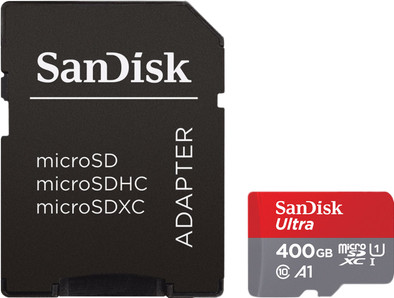SanDisk MicroSDXC Ultra 400GB Class 10 A1 + SD Adapter is no longer available