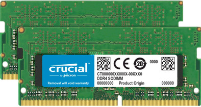 Crucial Apple 32GB DDR4 SODIMM 2.400 MHz Kit (2x16GB) ist nicht mehr verfügbar
