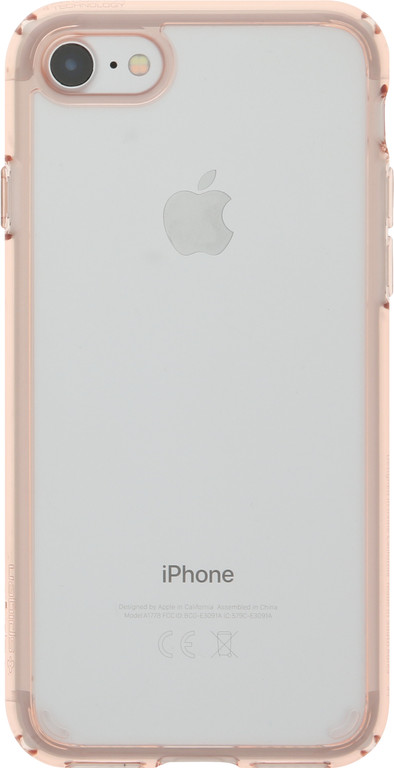 Spigen Ultra Hybrid Apple iPhone SE 08.02.7 Rückseite transparent mit roségoldfarbenem Rand ist nicht mehr verfügbar