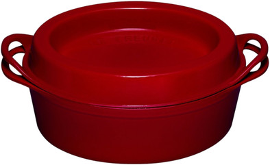 Le Creuset Ovaler Doufeu-Bräter 32 cm Kirschrot ist nicht mehr verfügbar
