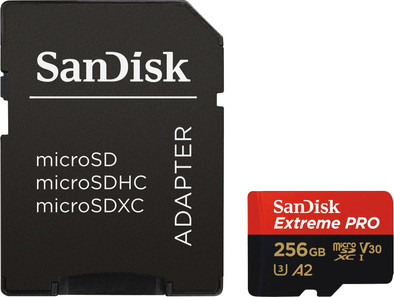SanDisk MicroSDXC Extreme PRO 256GB 170MB/s + SD Adapter is no longer available