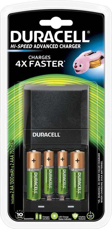 Duracell Hi-Speed battery charger AA - AAA is no longer available