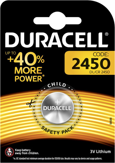 Duracell Specialty 2450 Lithium button cell battery 3V 1 pcs is no longer available