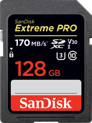 SanDisk SDXC Extreme, 128 GB, 170 MB/s ist nicht mehr verfügbar
