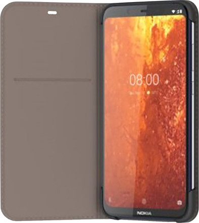 Nokia 8.1 Slim Flip Book Case Gray is no longer available