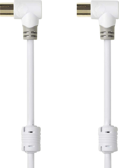Nedis Coax Antenna Cable 100dB Male - Female 5m White is no longer available