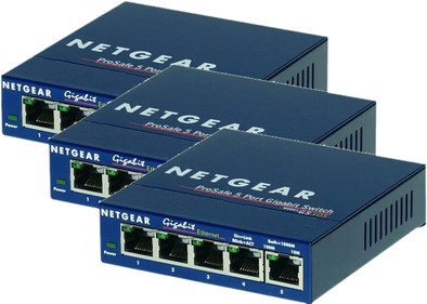 Netgear GS105GE 5-Port Gigabit Network Switch 3 Pack is no longer available