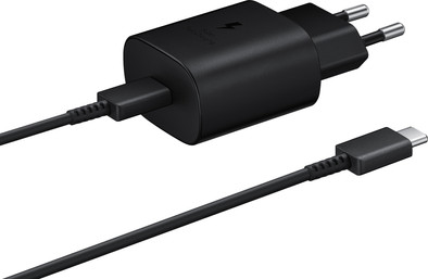 Samsung Charger with Cable 1M USB-C 25W with Power Delivery Black is no longer available