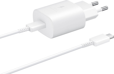 Samsung Charger with Cable 1m USB-C 25W with Power Delivery White is no longer available