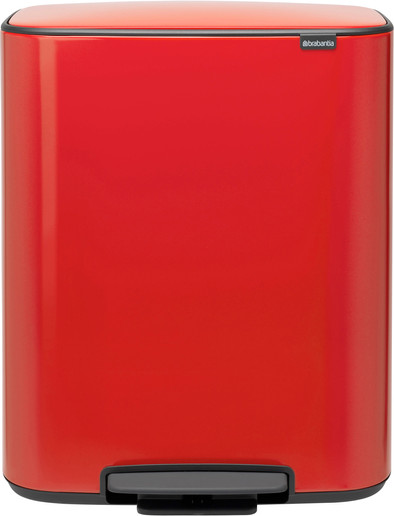 Brabantia Bo Pedal Bin 60 Liter Passion Red ist nicht mehr verfügbar