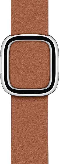 Apple Watch 38/40mm Modern Leather Watch Strap Saddle Brown - Small is no longer available