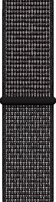 Apple Watch 42/44/45 mm Nylon Sport Loop Nike Uhrenarmband Schwarz ist nicht mehr verfügbar
